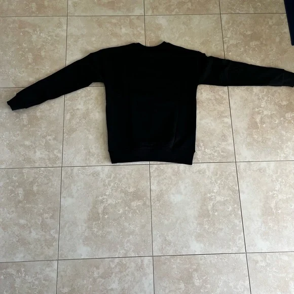 Black Moncler Crewneck Sweatshirt